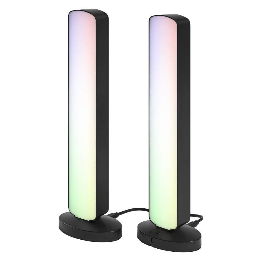 Osram - SET 2x dimmbare RGBW-LED-Tischlampe MOOD LIGHT LED/4W/230V 2700-6500K Wi-Fi + Fernbedienung