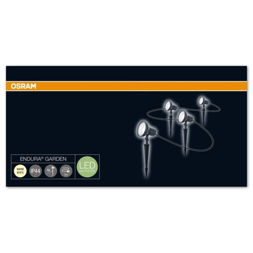 Osram - SET 4x LED-Außenlicht ENDURA 4xLED/16,5W/230V