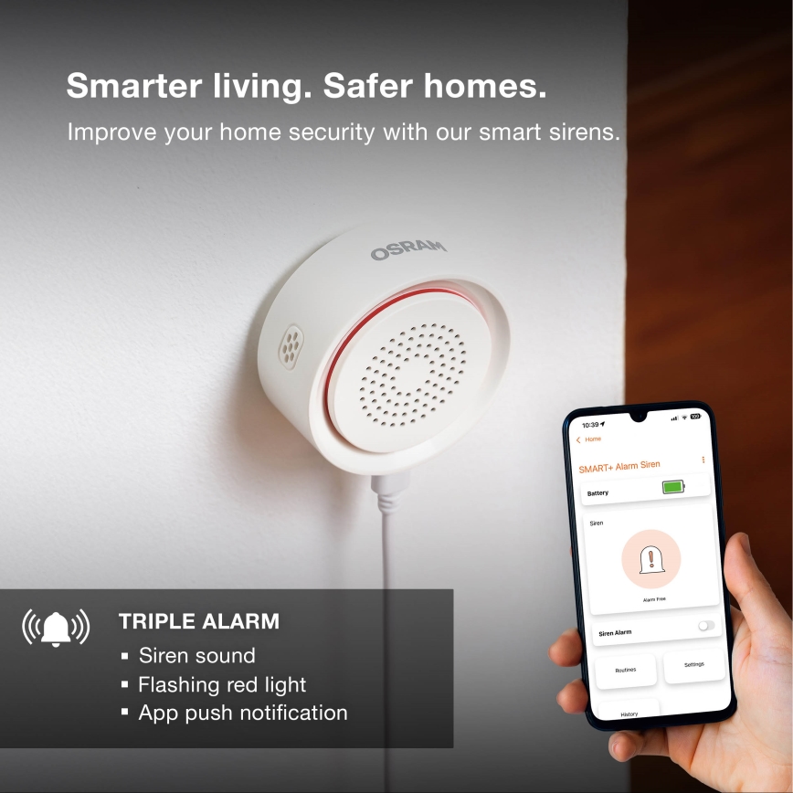Osram - SMART+ Alarm 5V Wi‑Fi