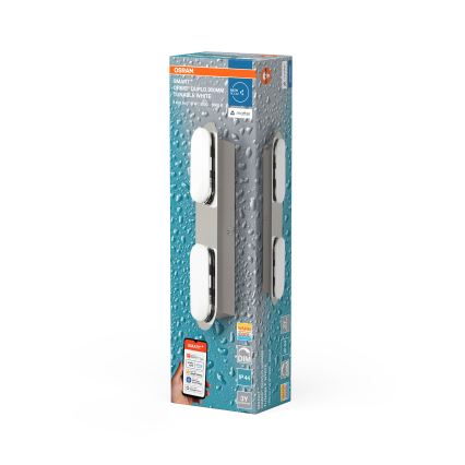 Osram - Dimmbar LED-Badezimmer-Wandleuchte SMART+ DUPLO LED/15W/230V 3000-6500K IP44 Wi-Fi