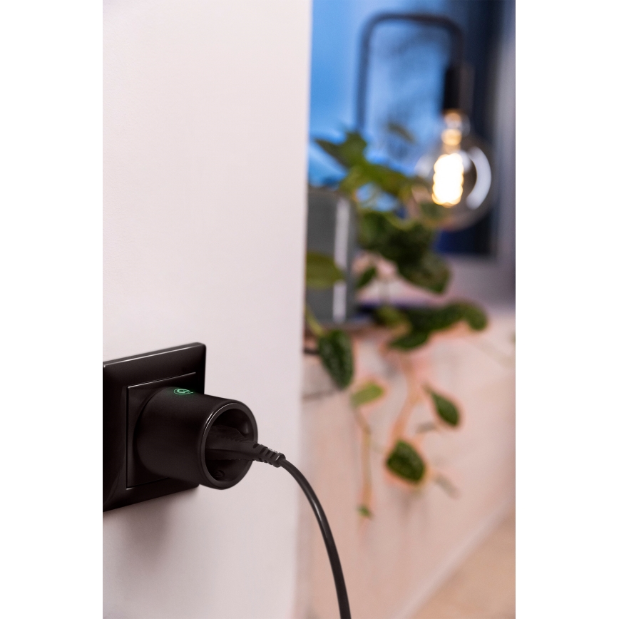 Osram - SMART+ SCHUKO-Steckdose 2300W/230V/10A schwarz