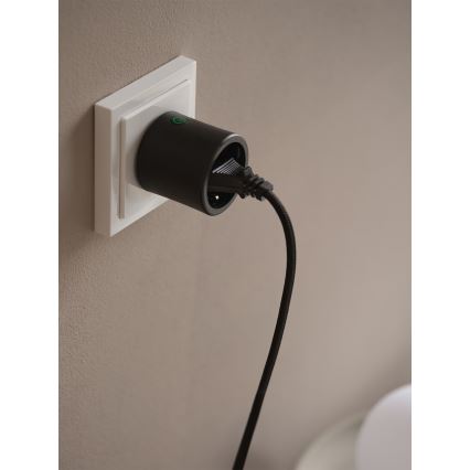 Osram - SMART+ SCHUKO-Steckdose 2300W/230V/10A schwarz