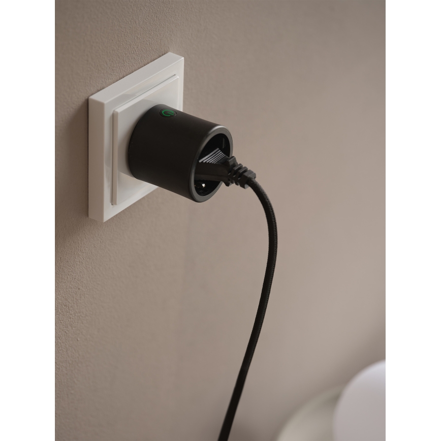 Osram - SMART+ SCHUKO-Steckdose 2300W/230V/10A schwarz