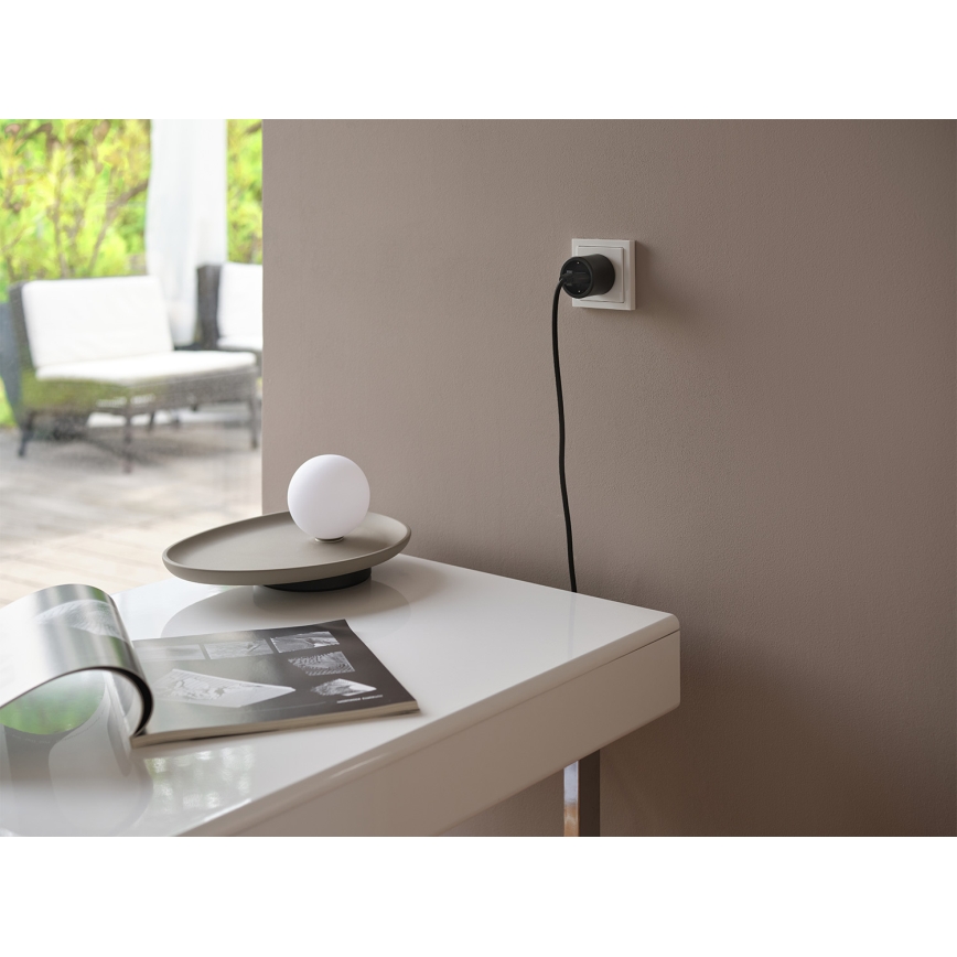 Osram - SMART+ SCHUKO-Steckdose 2300W/230V/10A schwarz