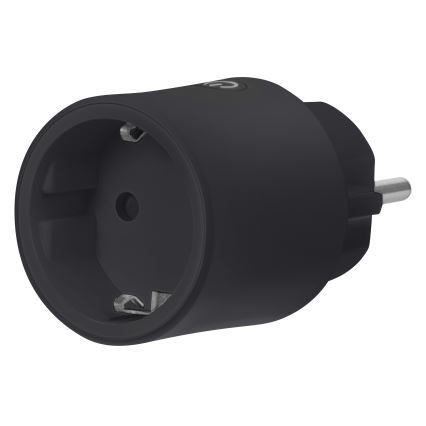Osram - Smart-Steckdose SMART+ MATTER SCHUKO 2300W/230V/10A Wi-Fi schwarz
