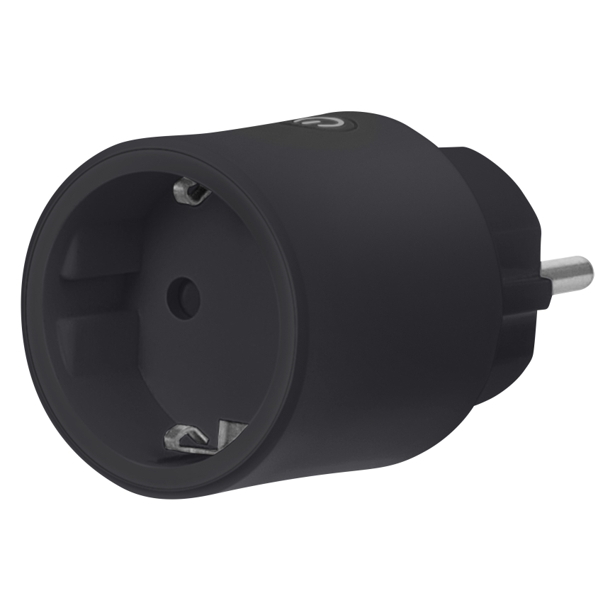 Osram - Smart-Steckdose SMART+ MATTER SCHUKO 2300W/230V/10A Wi-Fi schwarz
