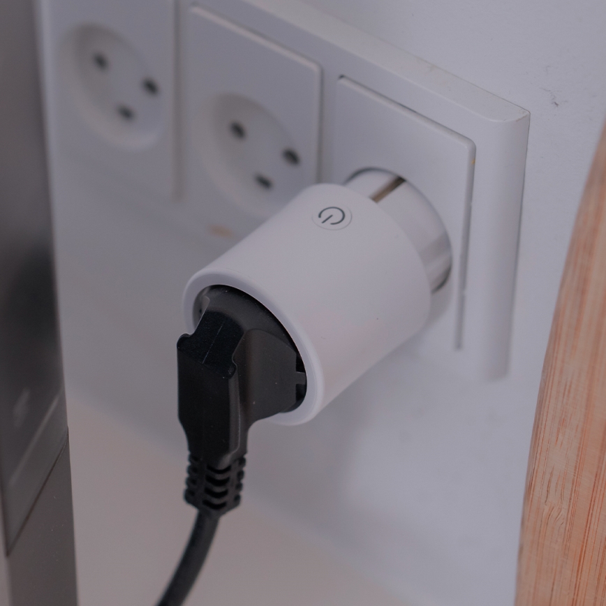 Osram - Smart-Steckdose SMART+ MATTER SCHUKO 2300W/230V/10A Wi-Fi weiß