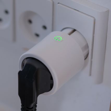 Osram - Smart-Steckdose SMART+ MATTER SCHUKO 2300W/230V/10A Wi-Fi weiß