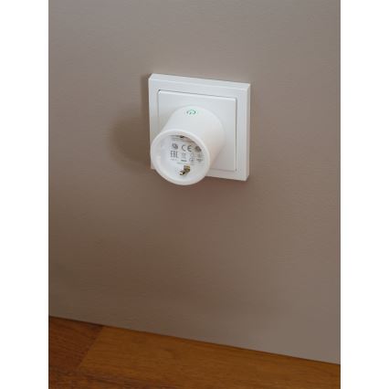Osram - Smart-Steckdose SMART+ MATTER SCHUKO 2300W/230V/10A Wi-Fi weiß
