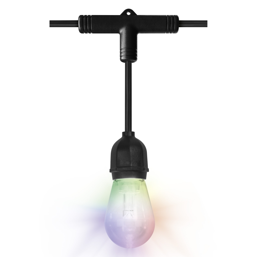 Osram - LED RGB dimmbare Außenlichterkette SMART+ STRING 12xLED/230V 7,47m IP44 Wi-Fi