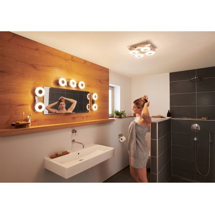 Osram - dimmbare LED-Badezimmer-Deckenleuchte SMART+ WAVE LED/24W/230V 3000-6500K IP44 Wi-Fi