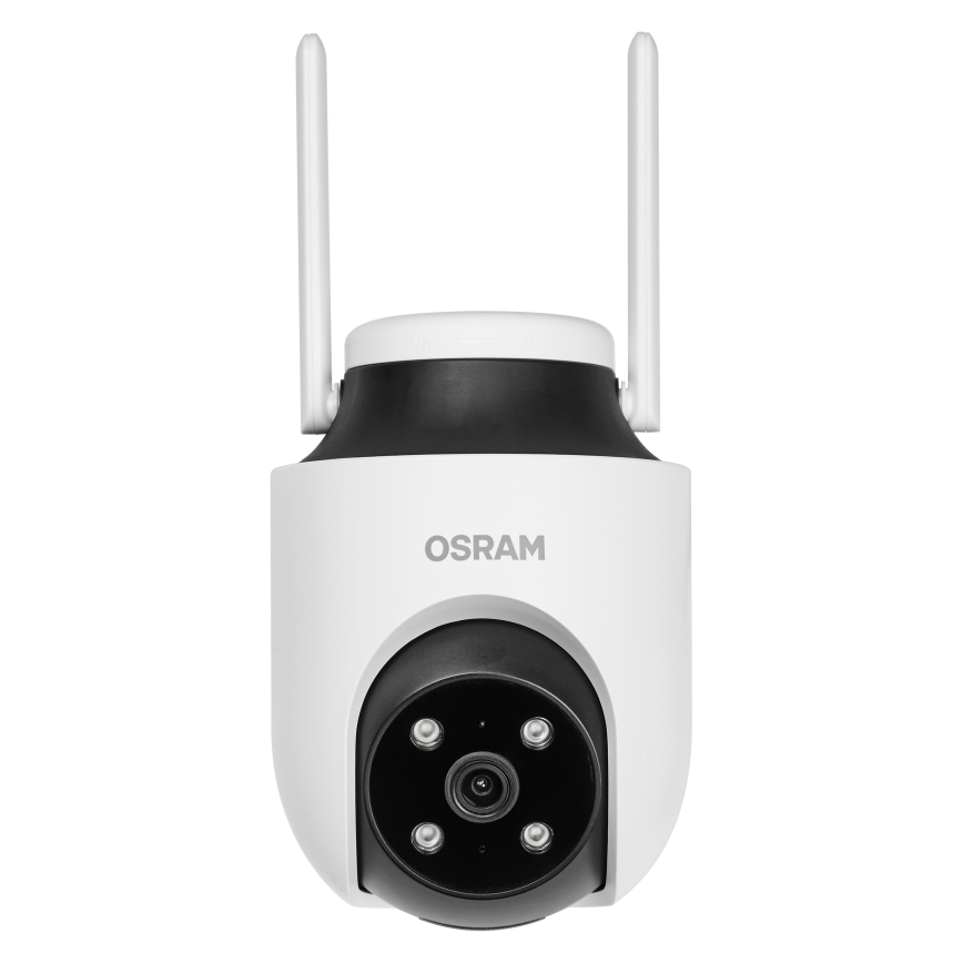 Osram - Smarte Außenkamera 360° mit 2K‑Sensor SMART+ 230V IP67 Wi‑Fi