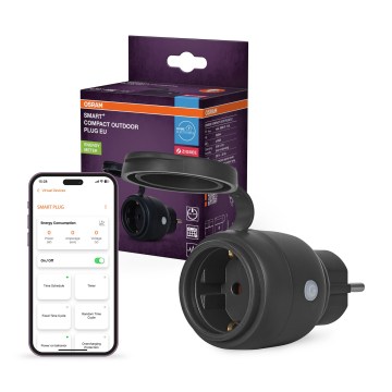 Osram - Smarte Außensteckdose SMART+ SCHUKO 3680W/230V/16A IP44
