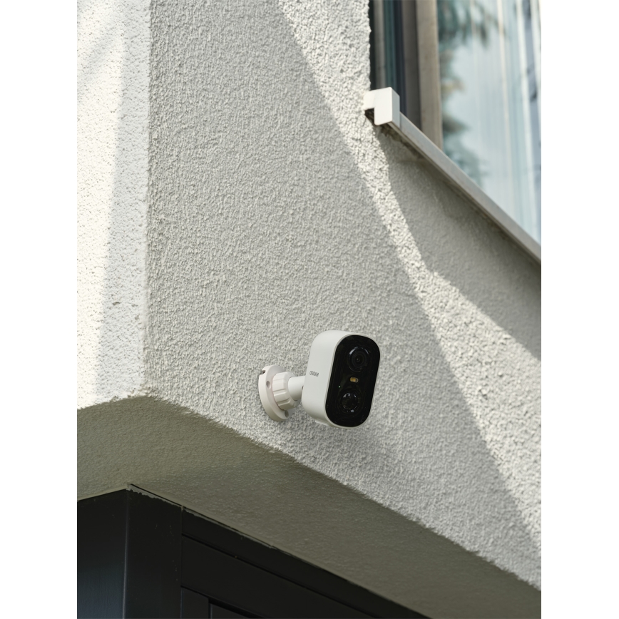 Osram - Smarte Solarkamera mit 2K-Sensor SMART+ 5V 5200 mAh IP66 Wi-Fi