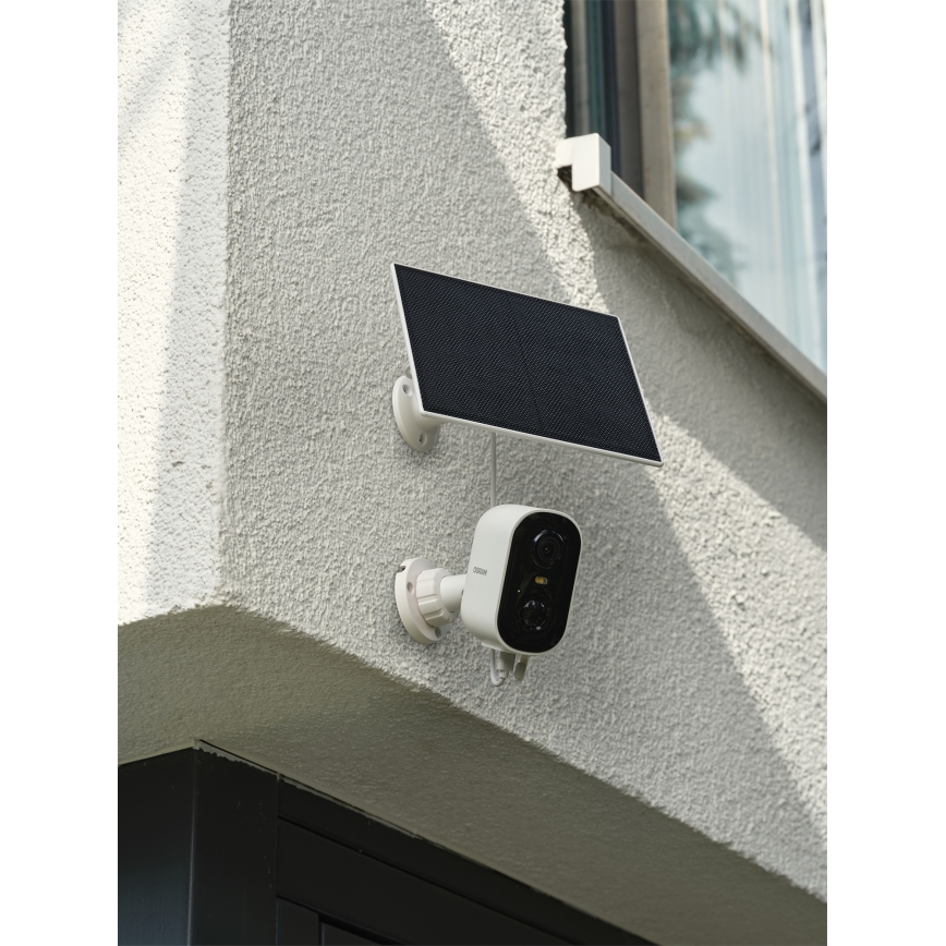 Osram - Smarte Solarkamera mit 2K-Sensor SMART+ 5V 5200 mAh IP66 Wi-Fi