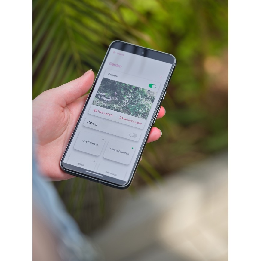 Osram - Smarte Solarkamera mit 2K-Sensor SMART+ 5V 5200 mAh IP66 Wi-Fi