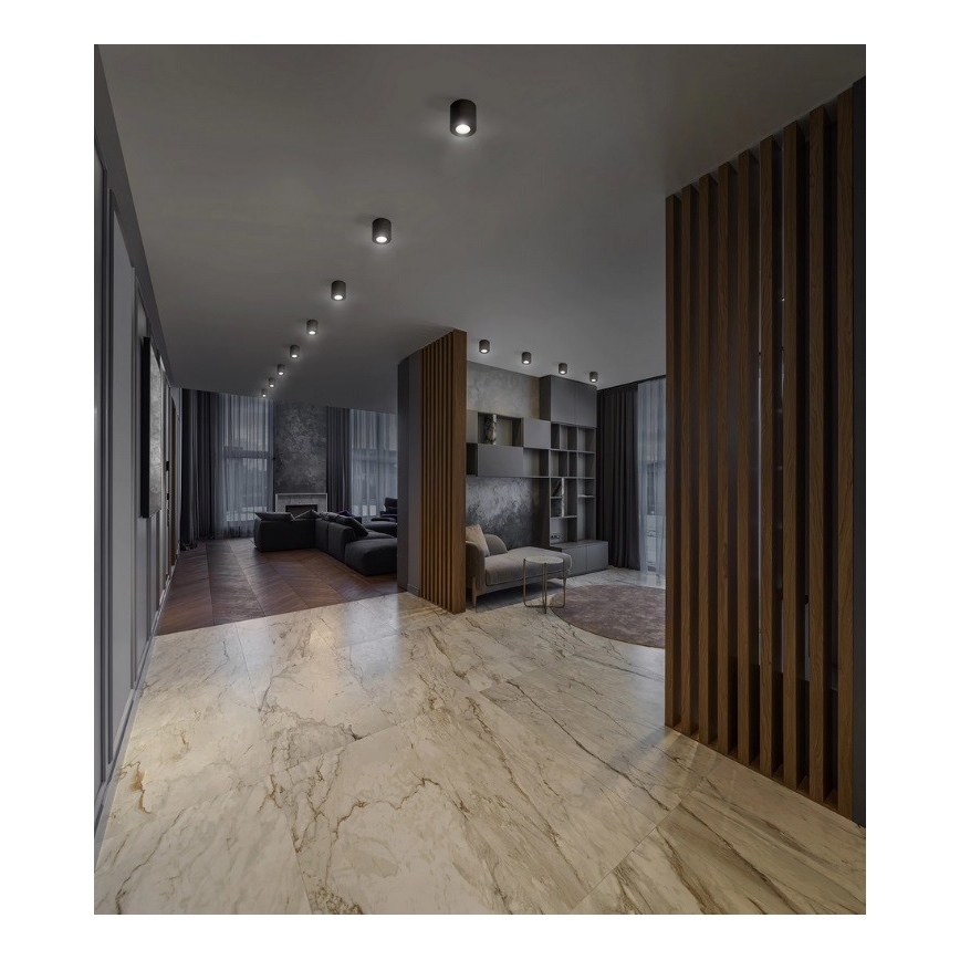 Osram - Spotleuchte SPOT 1xGU10/7W/230V schwarz