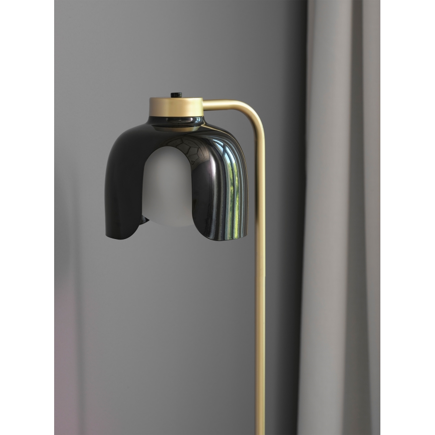 Osram - Stehleuchte DECOR COROLLE 1xE27/15W/230V schwarz/gold