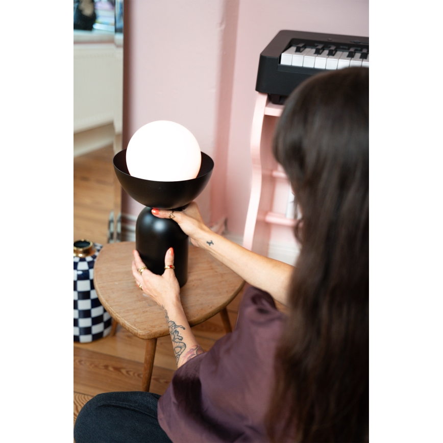 Osram - Tischlampe DECOR BOWL 1xE14/25W/230V schwarz