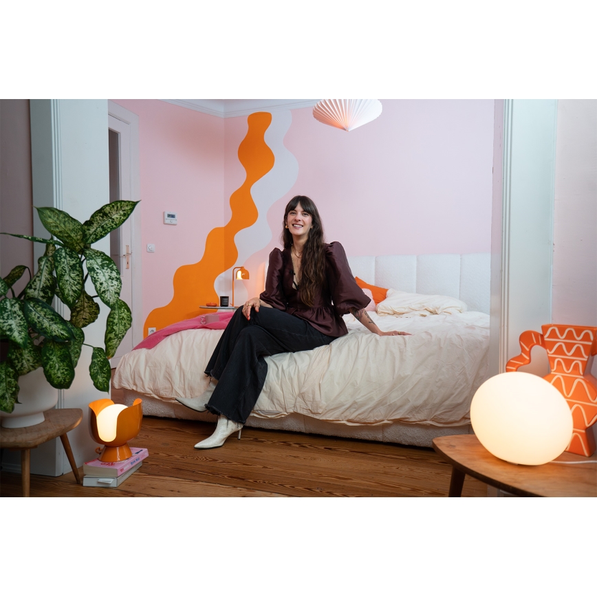 Osram - Tischlampe DECOR COROLLE 1xG9/20W/230V orange