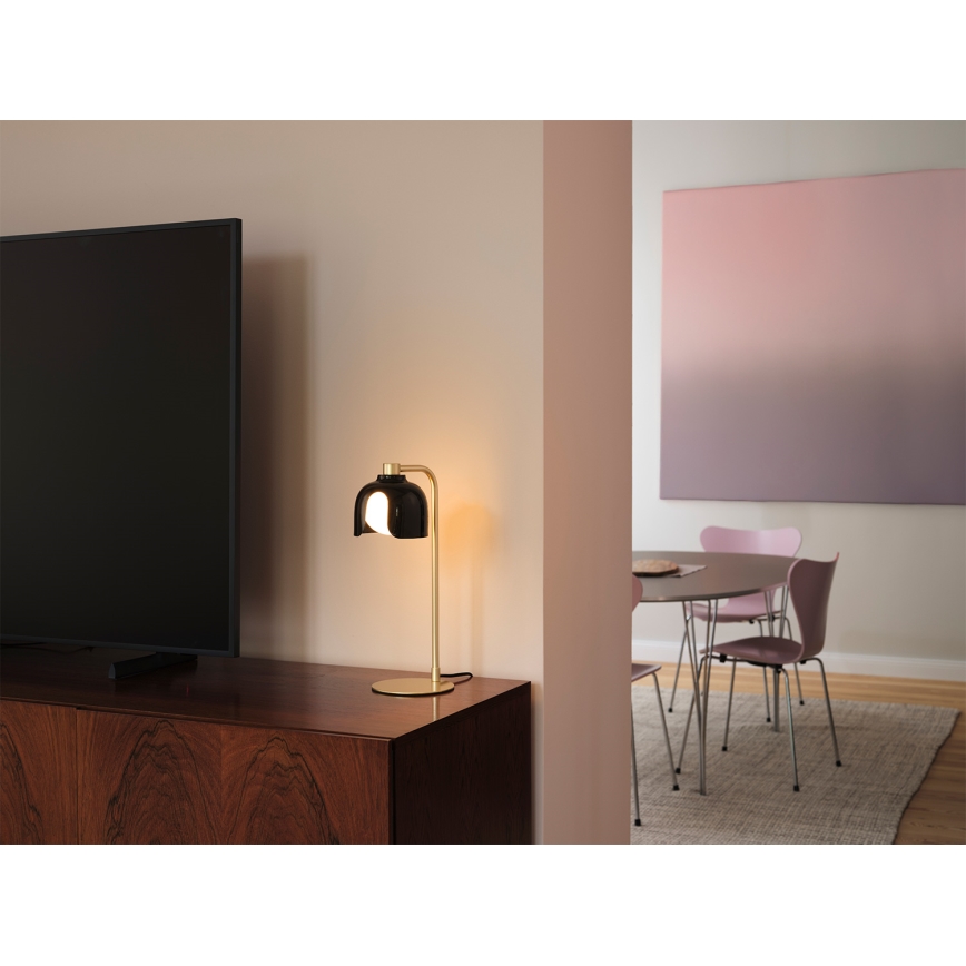 Osram - Tischlampe DECOR COROLLE 1xG9/20W/230V schwarz/gold