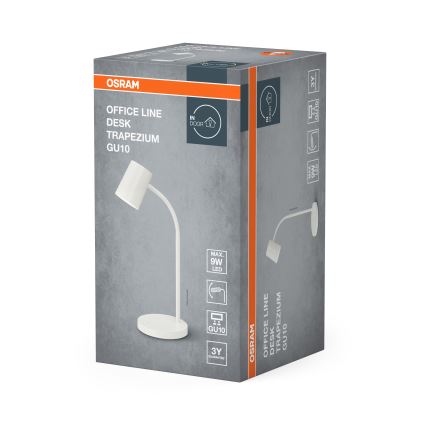 Osram - Tischlampe DESK LINE 1xGU10/9W/230V weiß
