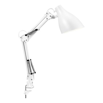 Osram - Tischlampe mit Klemme DESK LINE 1xE27/11W/230V weiß