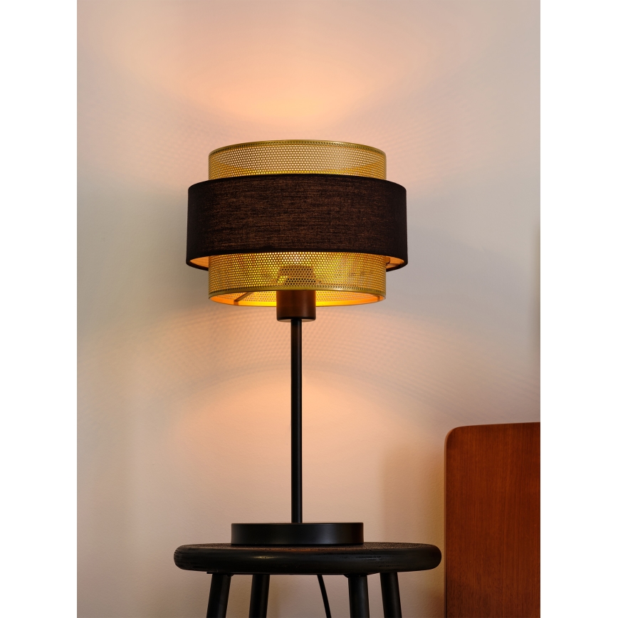 Osram - Tischleuchte DECOR HORNET 1xE27/10W/230V schwarz/gold