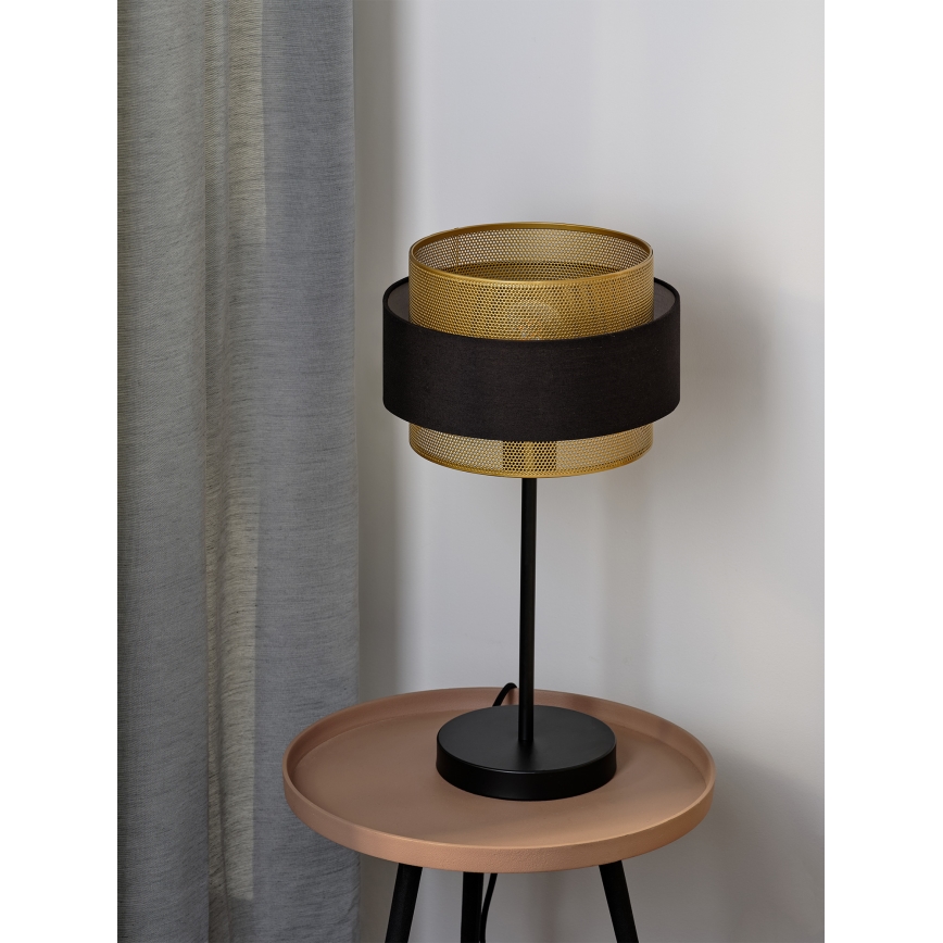 Osram - Tischleuchte DECOR HORNET 1xE27/10W/230V schwarz/gold