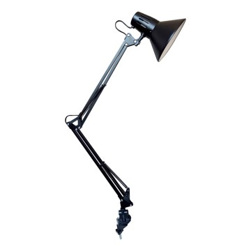 Osram - Tischleuchte mit Befestigung PANAN 1xE27/11W/230V schwarz
