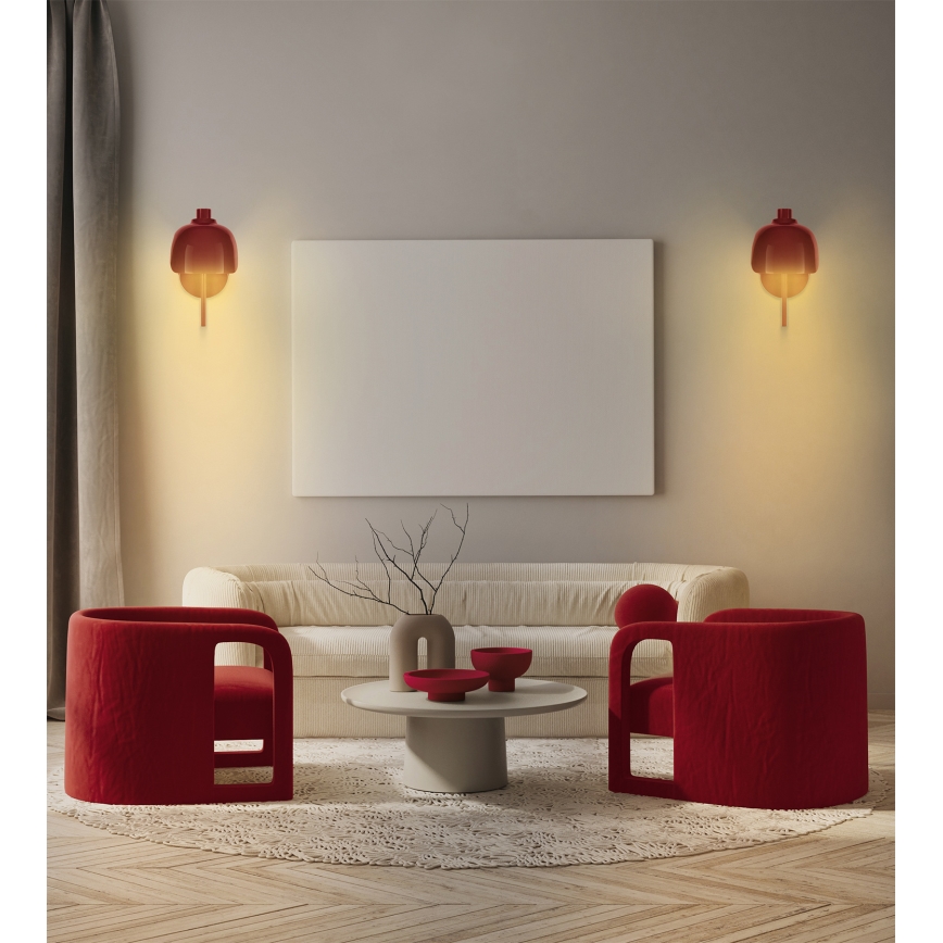 Osram - Wandleuchte DECOR COROLLE 1xG9/20W/230V rot