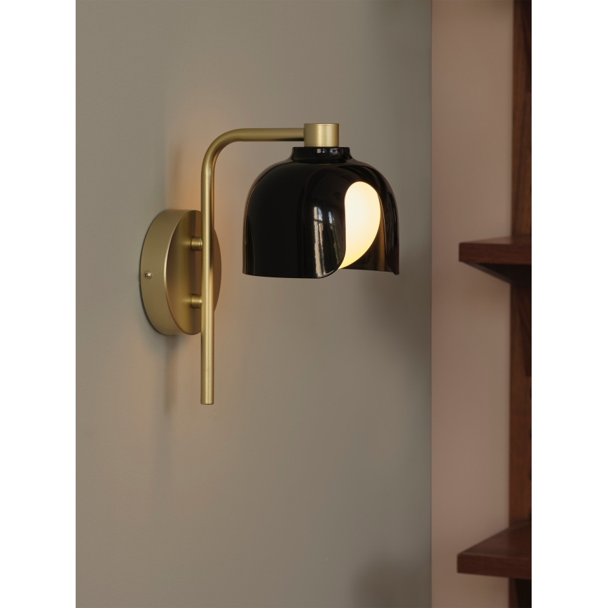 Osram - Wandleuchte DECOR COROLLE 1xG9/20W/230V schwarz/gold