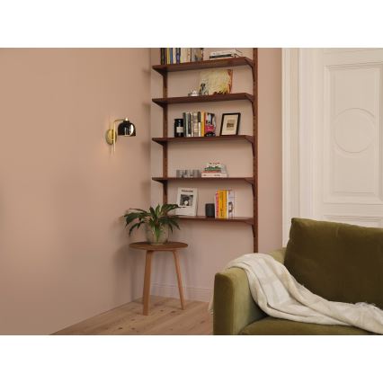 Osram - Wandleuchte DECOR COROLLE 1xG9/20W/230V schwarz/gold
