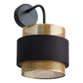 Osram - Wandleuchte DECOR HORNET 1xE27/10W/230V schwarz/gold