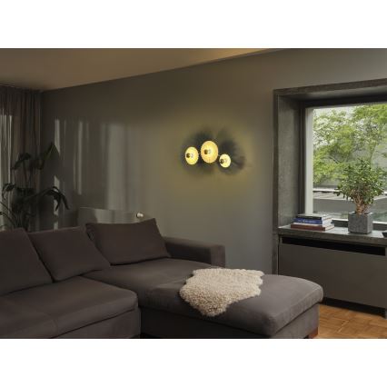 Osram - Wandleuchte PLISSEE 3xE27/15W/230V cremefarben