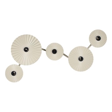 Osram - Wandleuchte PLISSEE 5xE27/15W/230V cremefarben
