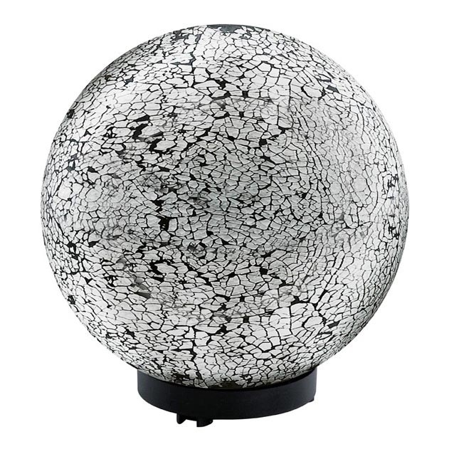 Outdoor- Lampe TERRALUNA 1 1xE27/18W schwarz / weiß