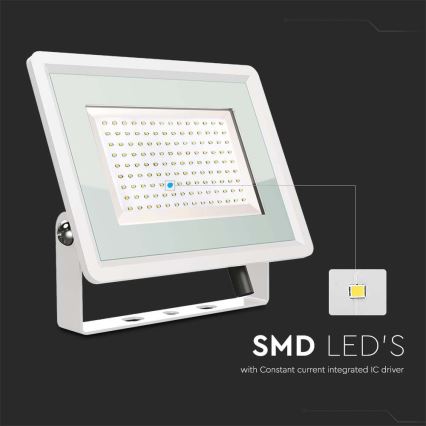 Outdoor-LED-Strahler LED/200W/230V 4000K IP65 weiß