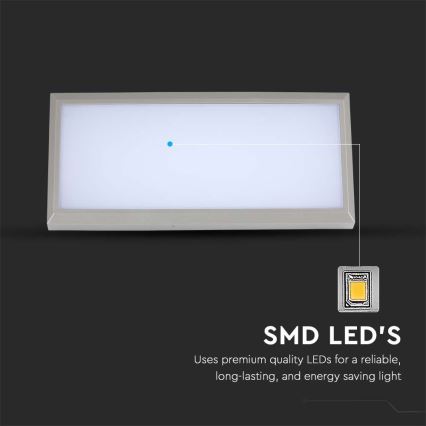 Outdoor-LED-Wandleuchte LED/20W/230V 3000K IP65