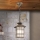 Outdoor-Pendelleuchte KIKO 1xE27/11W/230V IP44 bronzen/Patina