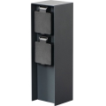 Outdoor-Steckdosensäule DASTO 2Z Type E 230V IP44 anthrazit
