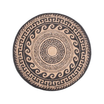 Outdoor-Teppich DELMAR 80 cm braun/beige