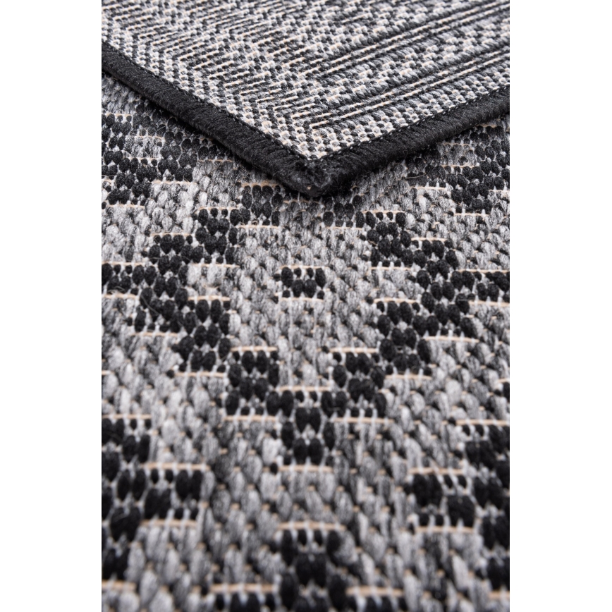 Outdoor-Teppich EXPRESS NEW OUTDOOR 120x160 cm anthrazit/grau