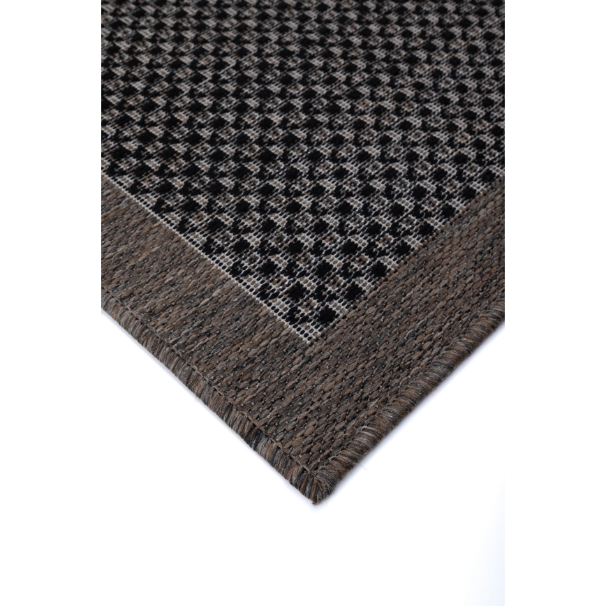 Outdoor-Teppich EXPRESS NEW OUTDOOR 160x220 cm anthrazit/braun
