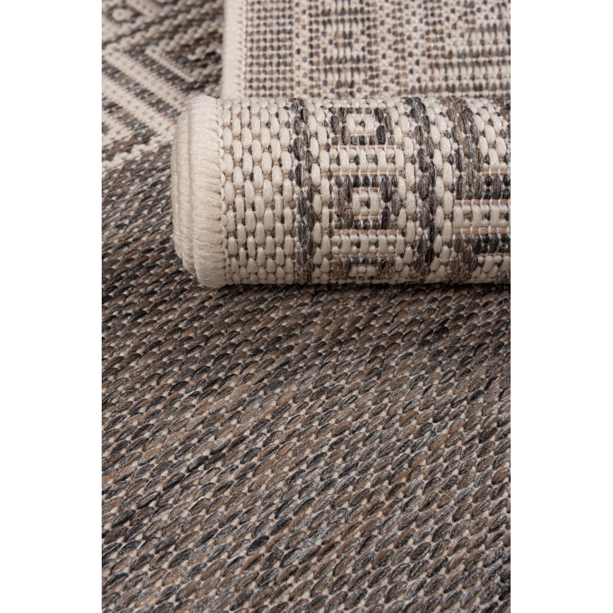Outdoor-Teppich EXPRESS NEW OUTDOOR 80x150 cm grau/beige