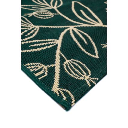 Outdoor-Teppich JUNGLE 120x170 cm grün/Blattmuster