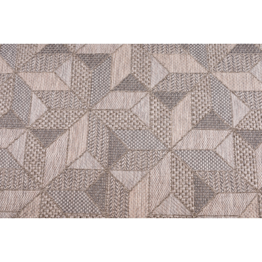 Outdoor-Teppich ORIA 160 x 220 cm, grau/beige