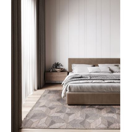 Outdoor-Teppich ORIA 160x220 cm grau/beige