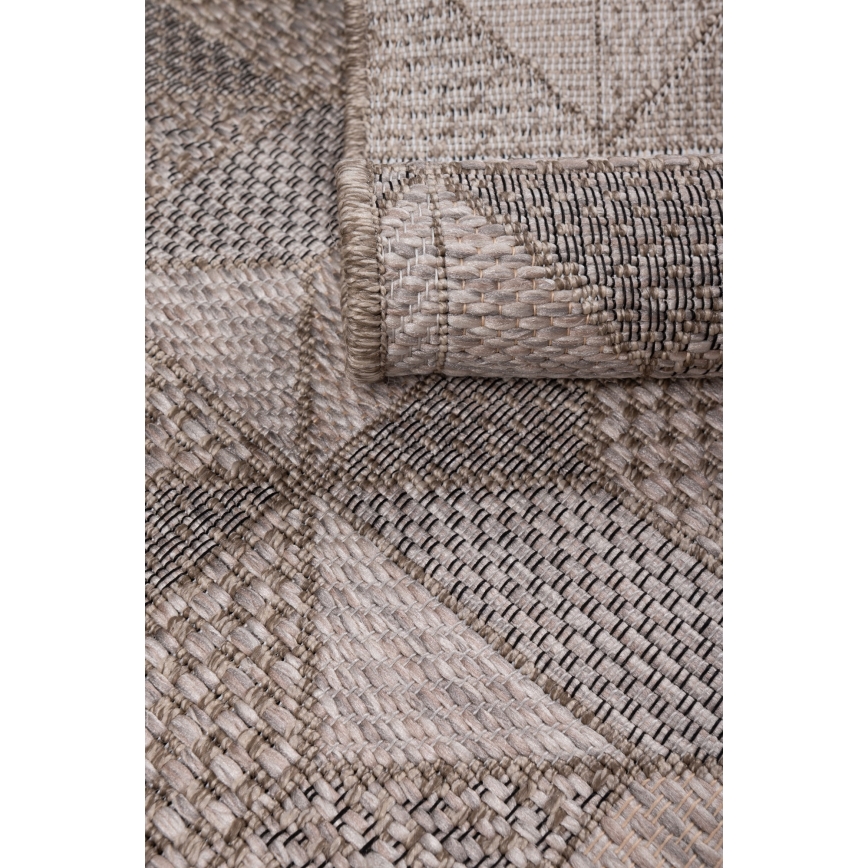 Outdoor-Teppich ORIA 160x220 cm grau/beige