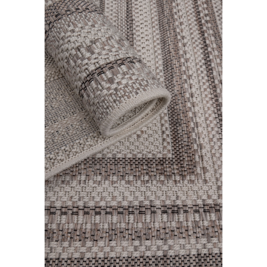 Outdoor-Teppich ORIA 70x140 cm grau